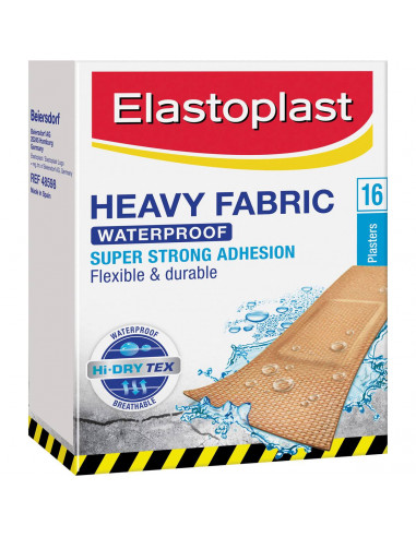 Elastoplast Fabric Strips Waterproof 16pk