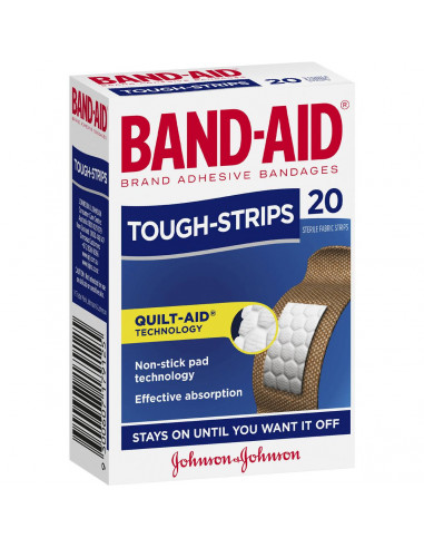Band-aid Tough Strips Regular 20pk
