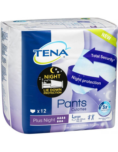 Tena Night Pants Large 12 pack