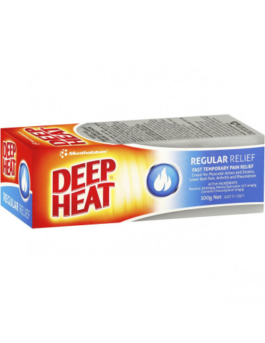 Deep Heat Cream Mentholated 100g