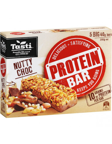 Tasti Protein Bar Nutty Choc 200g