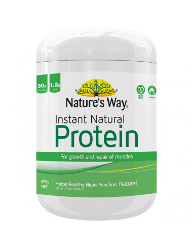 Nature's Way Protein Powder Instant Natural 375g