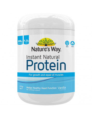 Natures Way Protein Powder Vanilla 375g
