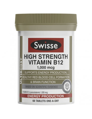 Swisse Ultiboost Vitamin B12 60 pack