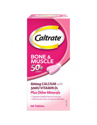 Caltrate Bone & Muscle 50 Plus 100 pack