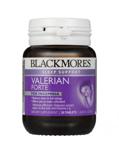 Blackmores Sleep Support Valerian Forte Tablets 30 pack