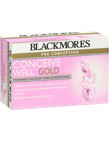 Blackmores Pre-conception Conceive Well Gold 56pk