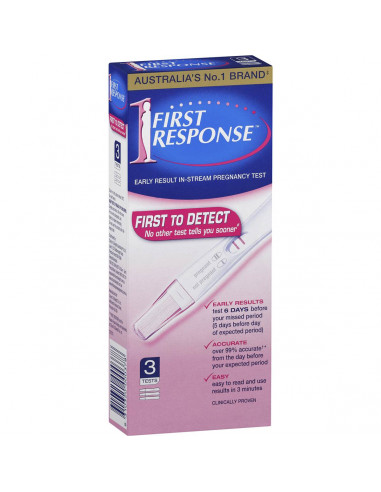 First Response Pregnancy Test Instream Test 3pk
