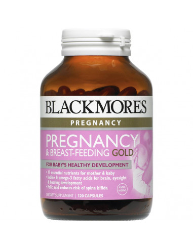 Blackmores Pregnancy & Breast Feeding Gold 120pk