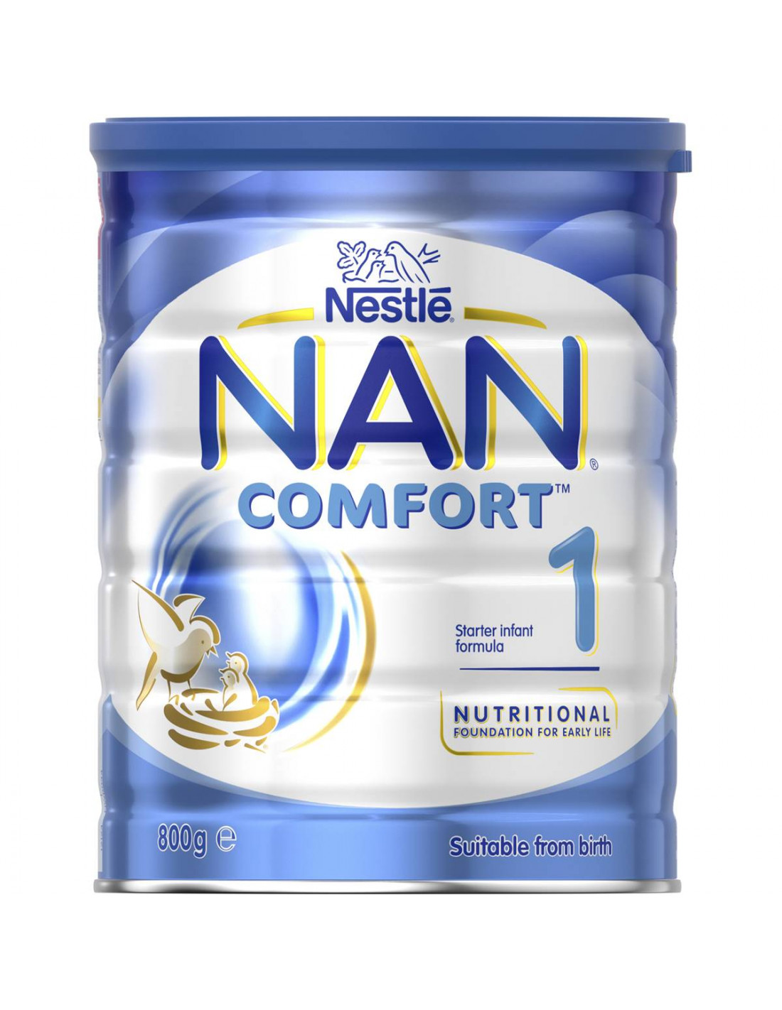 nan comfort formula step 1 800g