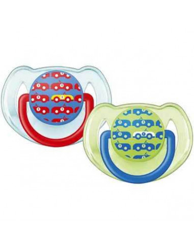 Avent Soother 6-18 Months 2pk
