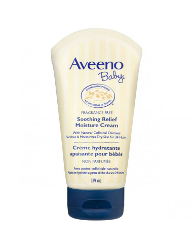 Aveeno Baby Lotion Soothing Relief Moisture Cream 140g