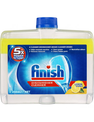 Finish Dishwasher Cleaner Lemon Sparkle 250ml
