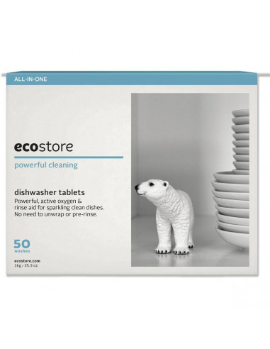 Ecostore Fragrance Free Auto Dishwasher 50 tablets