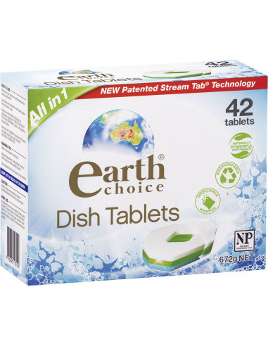 Earth Choice Dishwashing Tablets 42pk