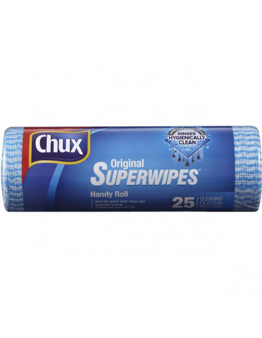 Chux Original Superwipes Roll 25 pack