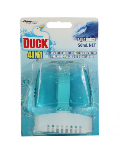 Duck Under The Rim Liquid Toilet Cleaner Aqua Burst 50ml