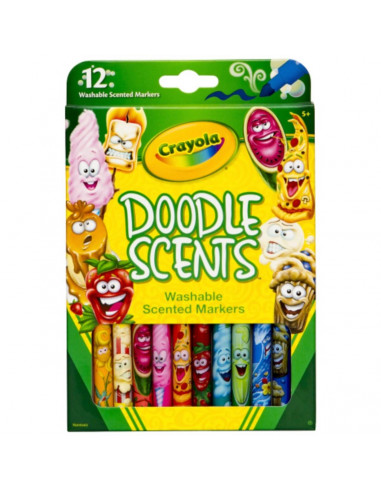 Crayola Doodle Scents Scented Markers 12 pack