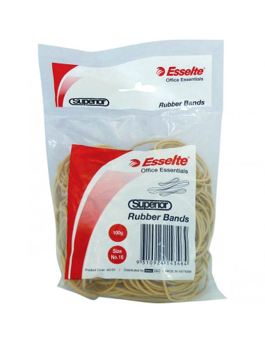 Superior Rubber Bands Size 16 100g