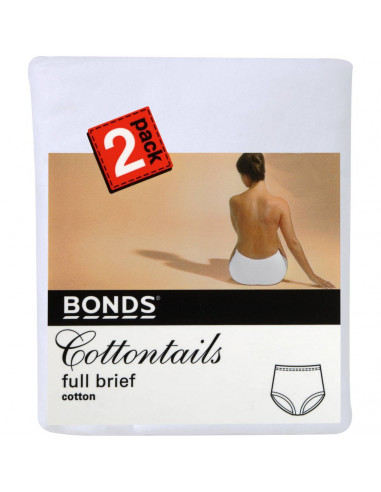 Bonds Womens Underwear Cottontails Size 16 2 pack