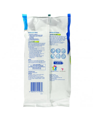 Dettol Anti Bacterial Surface Wipes 120pk Ally S Basket Direct