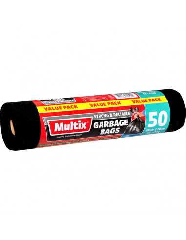 Multix Extra Wide Garbage Bags 50 pack
