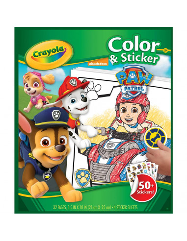 Crayola Color & Sticker Paw Patrol each