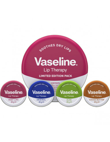 Vaseline Lip Therapy Limited Edition 4 pack