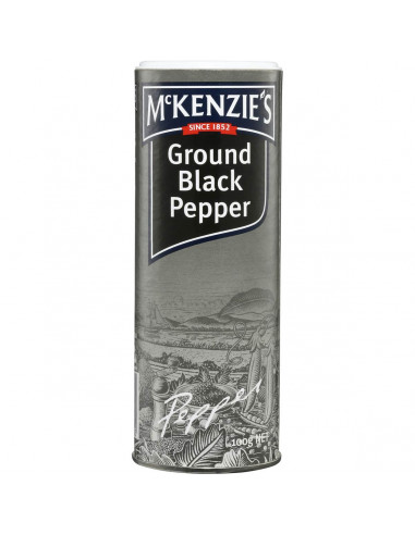 Mckenzie's Pepper Black Ground 100g