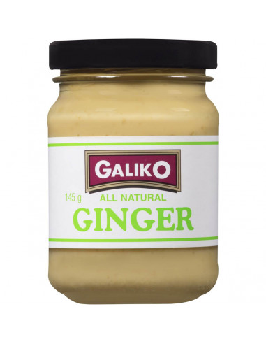 Galiko All Natural Ginger Minced Jar 145g