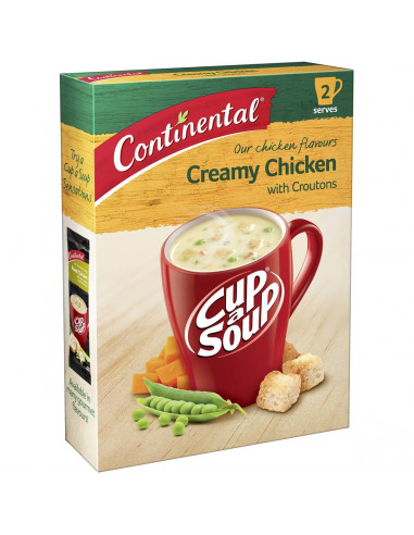 Continental Cup A Soup Creamy Chicken With Croutons 2 pack