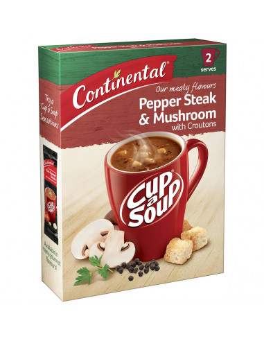 Continental Cup A Soup Pepper Steak & Mushroom With Croutons 52g