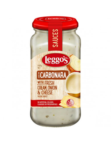 Leggo's Pasta Sauce Carbonara 490g
