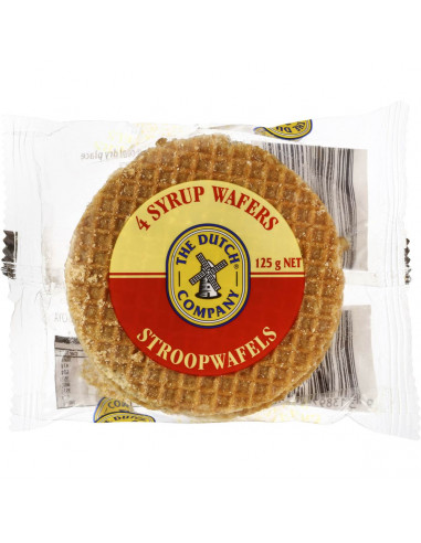 The Dutch Company Confectionary 4 Syrup Wafers 130g