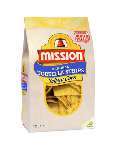 Mission Yellow Corn Tortilla Strips 230g