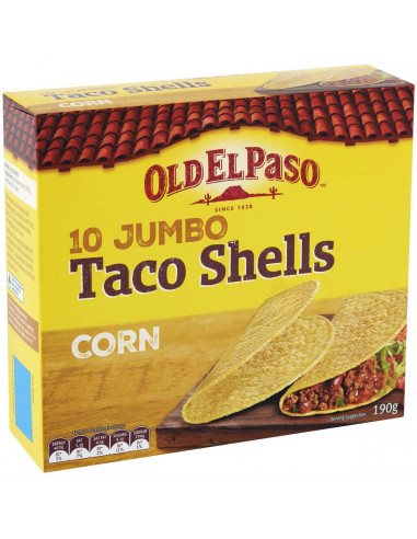 Old El Paso Mexican Jumbo Taco Shells 10 pack
