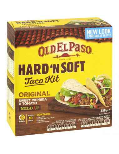 Old El Paso Hard N Soft Taco Kit 350g