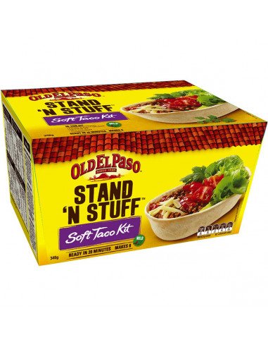 Old El Paso Stand 'n Stuff Soft Taco Kit 348g