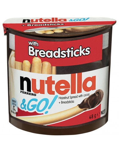 Nutella & Go Hazelnut Spread With Breadsticks 48g