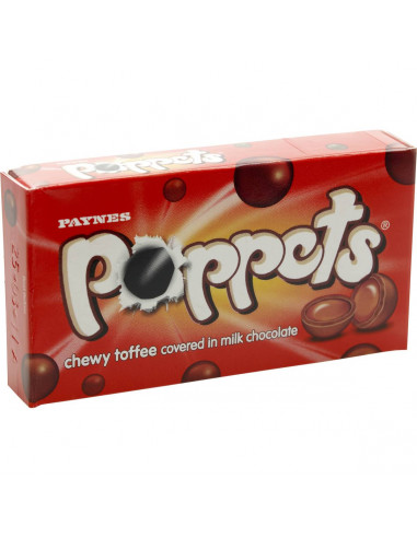 Paynes Poppets Chewy Toffee 39g