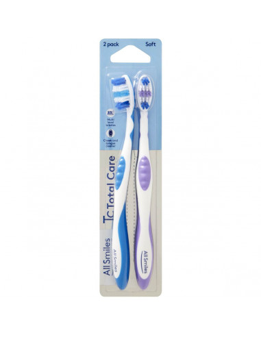 All Smiles Toothbrush Soft 2 pack