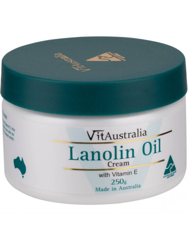 Vitaustralia Lanolin Oil Cream 250g