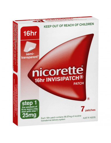 Nicortte Patch Invisipatch 25mg 7