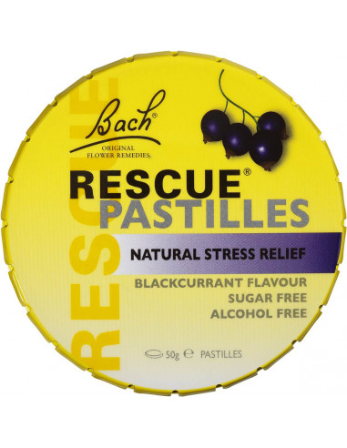 Rescue Remedy Stress Relief Pastill Blackcurrant 50g
