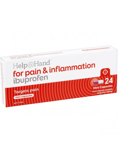 Help At Hand Ibuprofen Mini Caps 24 pack