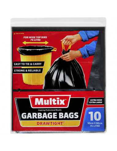 Multix Garbage Bag Drawtight 10ea