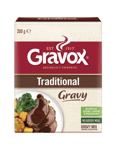 Gravox Gravy Powder Traditional 200g