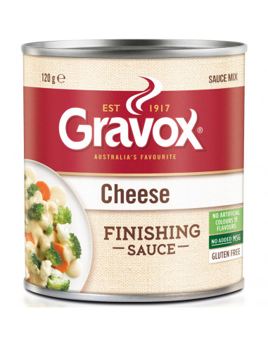 Gravox Cheese Sauce Mix Mild And Creamy 120g
