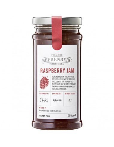 Beerenberg Raspberry Jam 300g