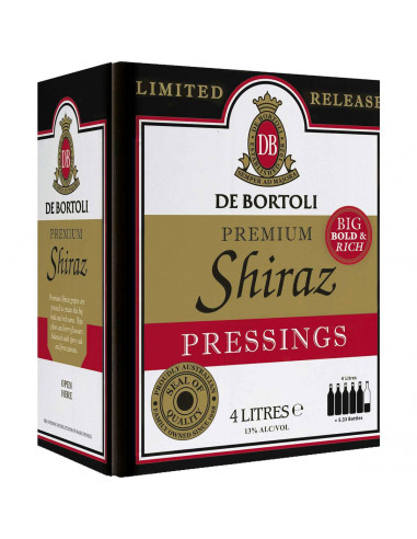 De Bortoli Premium Shiraz Pressings 4l